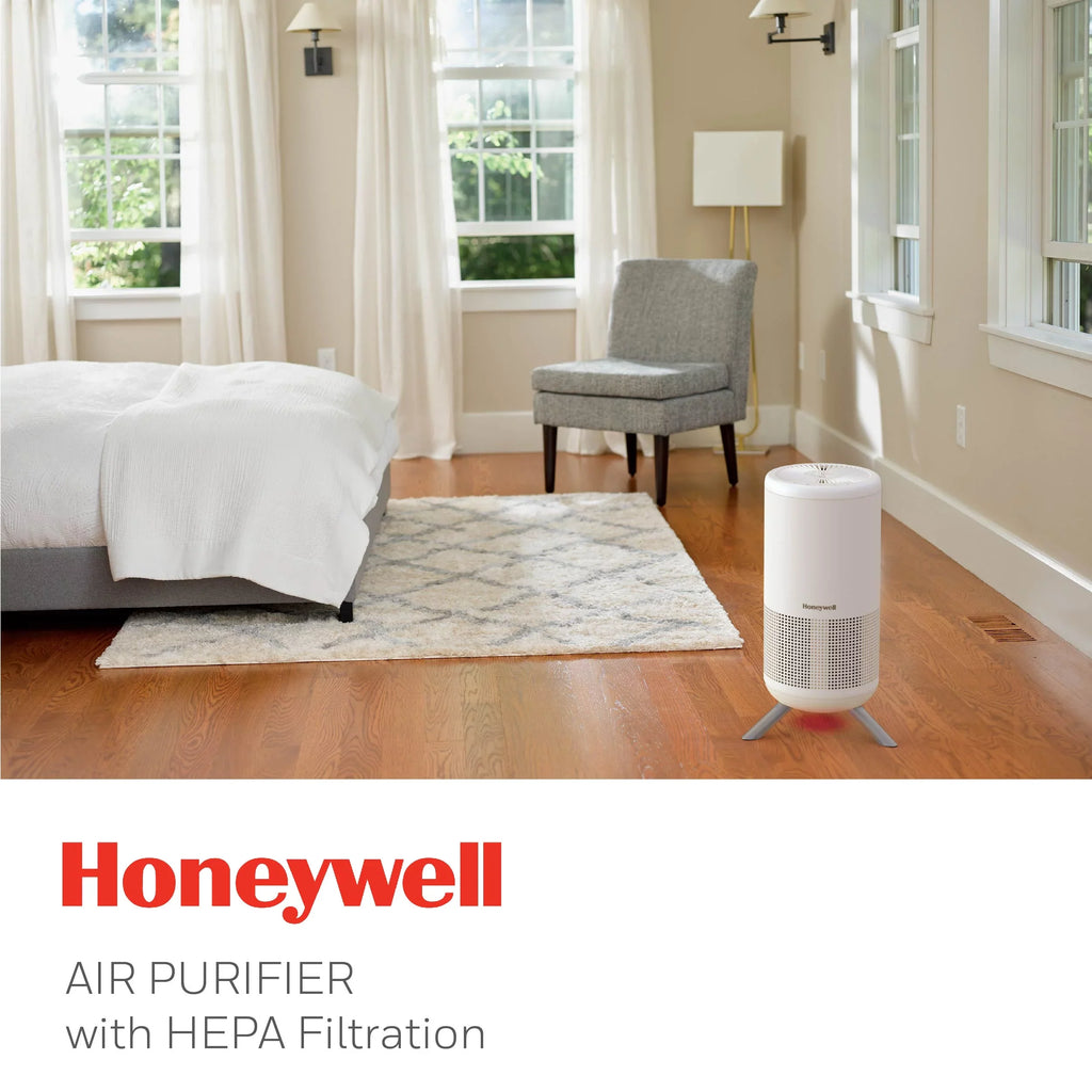 Honeywell Designer Series HEPA Air Purifier Tower; 190 sq ft; White; HPA830W