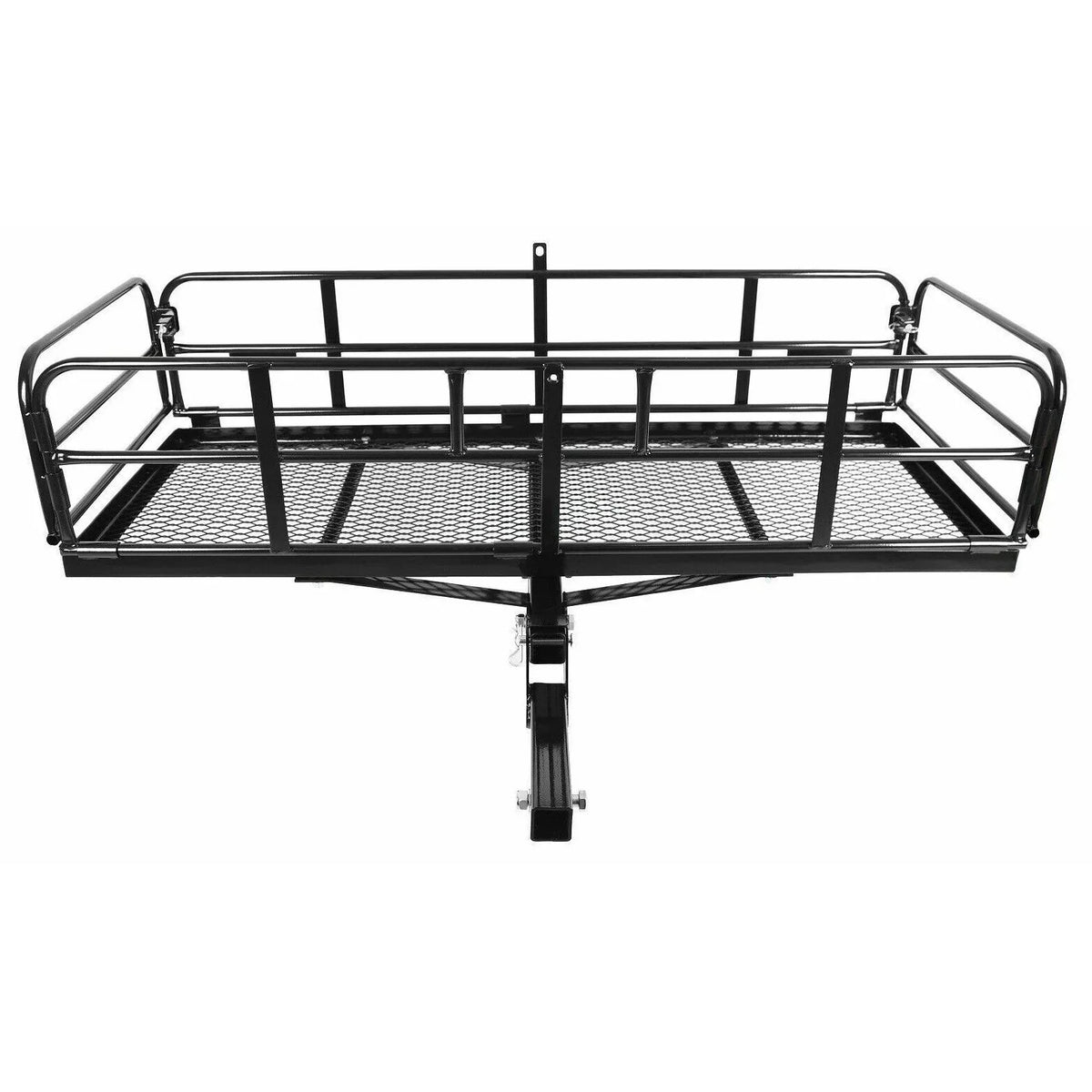 Teledu Folding Hitch Cargo Carrier Hitch Mount Rack 60"x 24"x 14" Basket Trailer