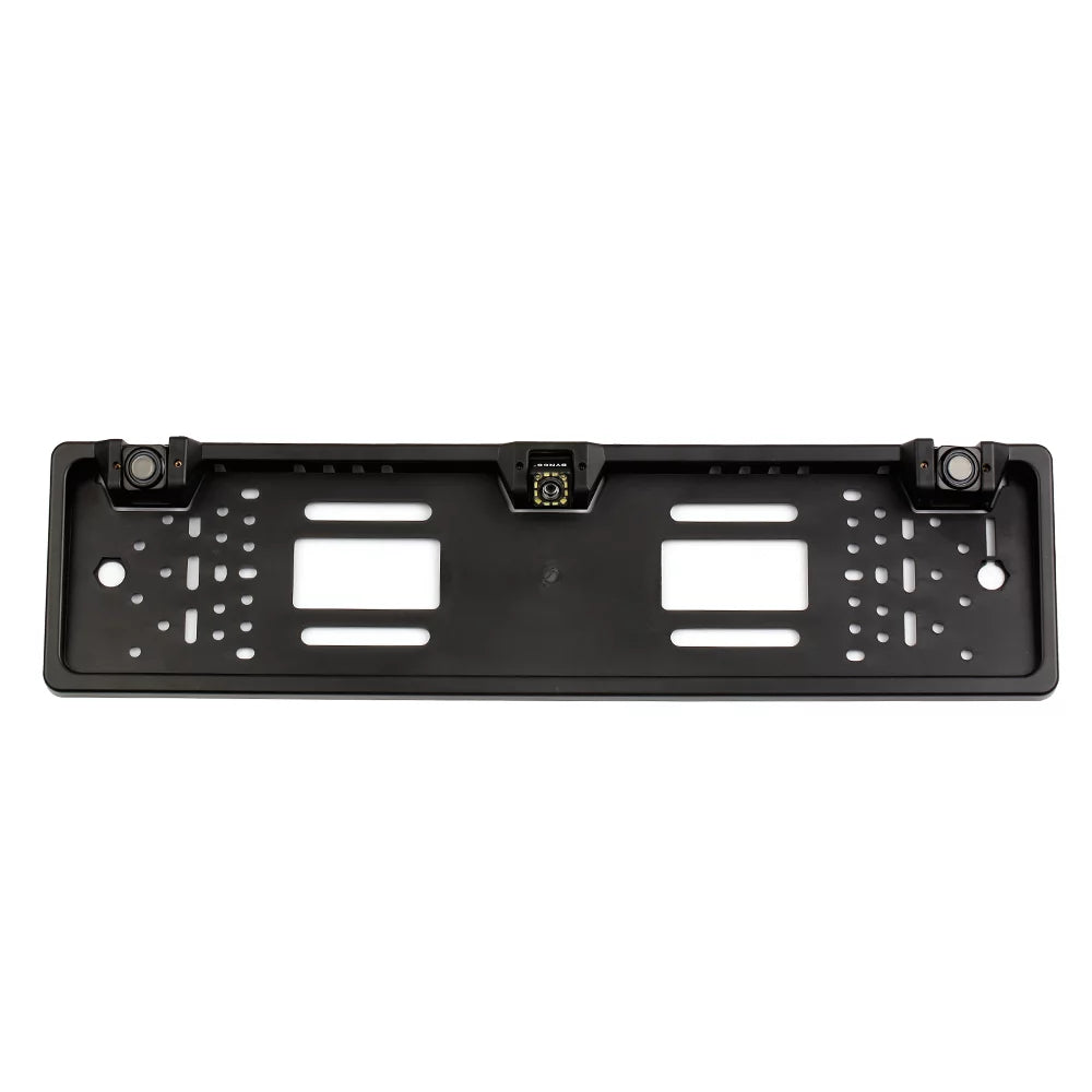 Abody European License Plate Frame Backup Camera 12 LED Rear View Camera with Reversing System Parking Sensor