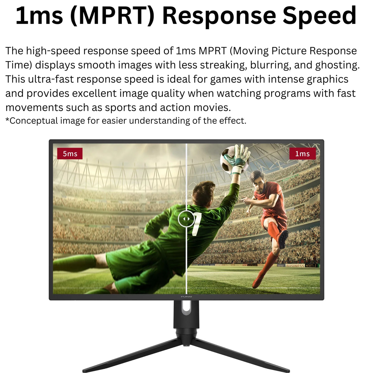 Funai 32" FHD Curved 240Hz; 1ms; HDR; VA; AMD FreeSync™ Premium Enabled Gaming Monitor (FGM-32C545)
