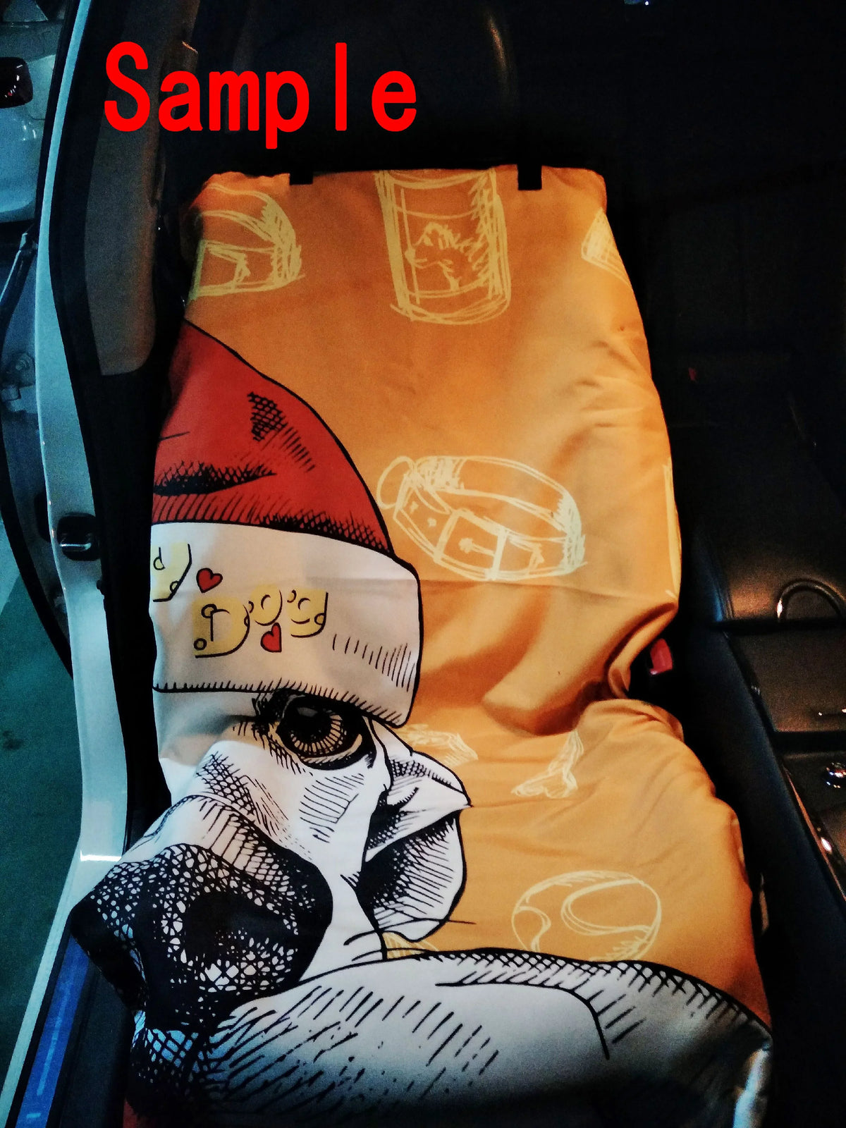 GCKG Tropical Beach Pet Car Seat Cover Dog Car Seat Mat Hammock Cargo Mat Trunk Mat For Cars Trucks and SUV 54x60 inches