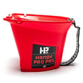 1 Pc; Handy Pro Red 1/2 Gal Paint Pail