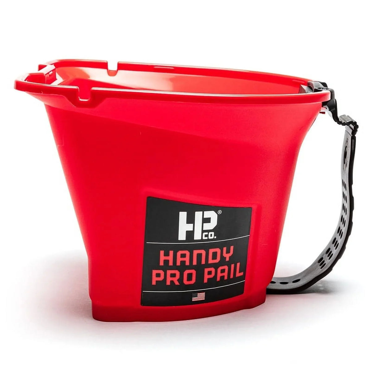 1 Pc; Handy Pro Red 1/2 Gal Paint Pail