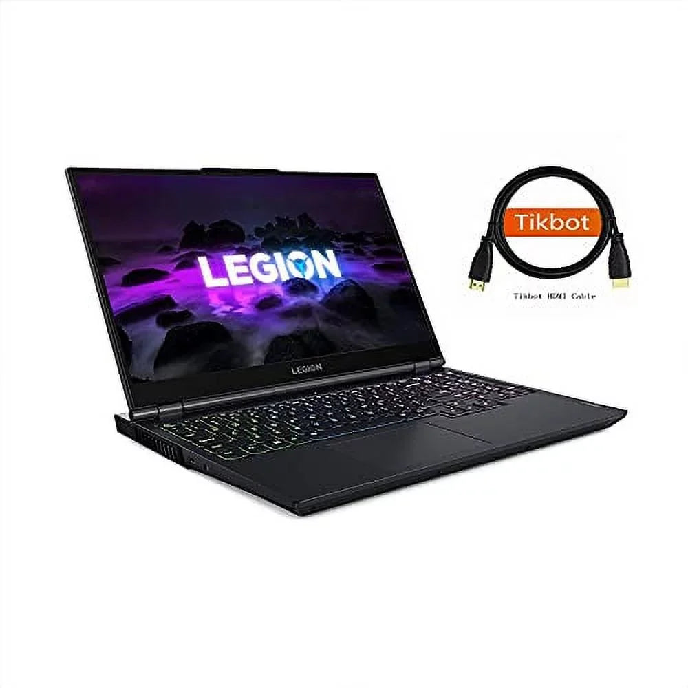 Lenovo Legion 5 15 Gaming Laptop; 15.6" FHD IPS 300nits 165Hz Display; AMD Ryzen 7 5800H;NVIDIA GeForce RTX 3050Ti;RGB Backlight; Windows 10H; Phantom Blue; 32GB RAM ; 512GB PCIe SSD +Tikbot HDMI