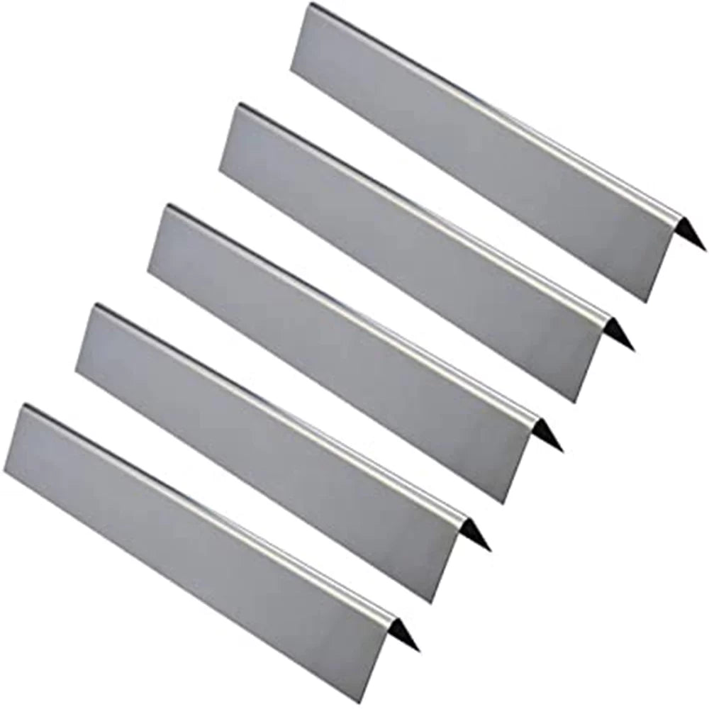 GasSaf 15.3 Weber Flavorizer Bar Replacement for Weber 7636;Spirit 300 E-310 E-320 Series; 304 Stainless Steel Gas Grill Heat Plate(5Pcs）