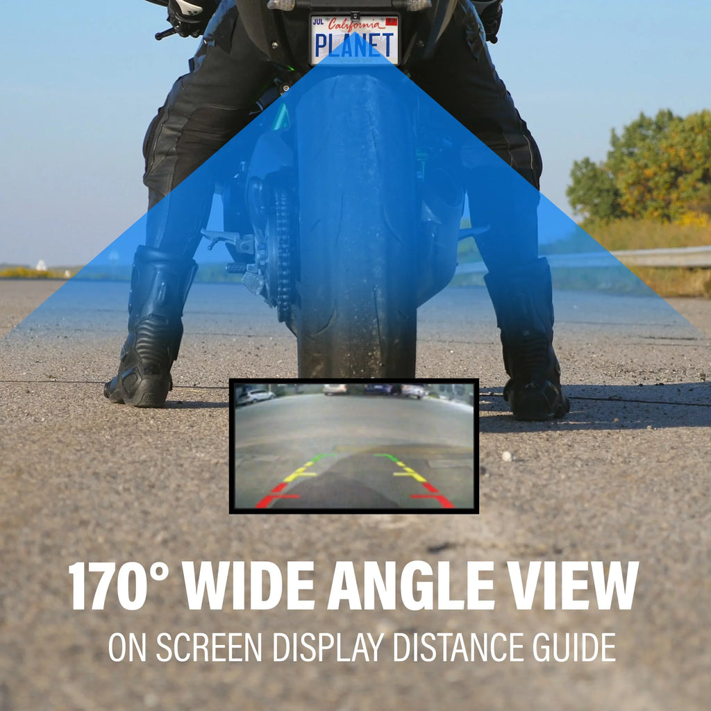 Planet Audio PCAM40B Car Rearview Backup Reverse Camera
