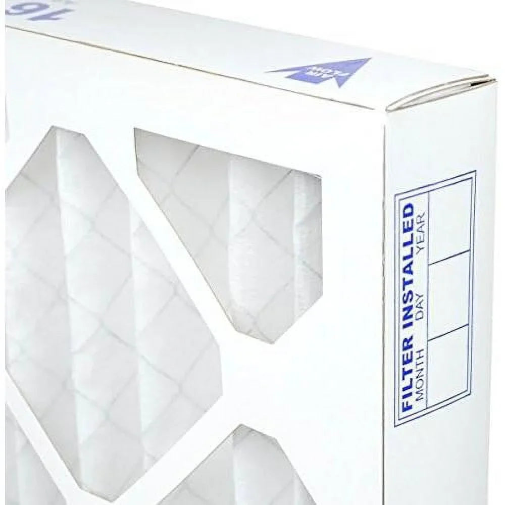 16X25x2 Air Filter MERV 11 Pleated HV Furne Air Filter; Allergy 6-Pk; Made In The