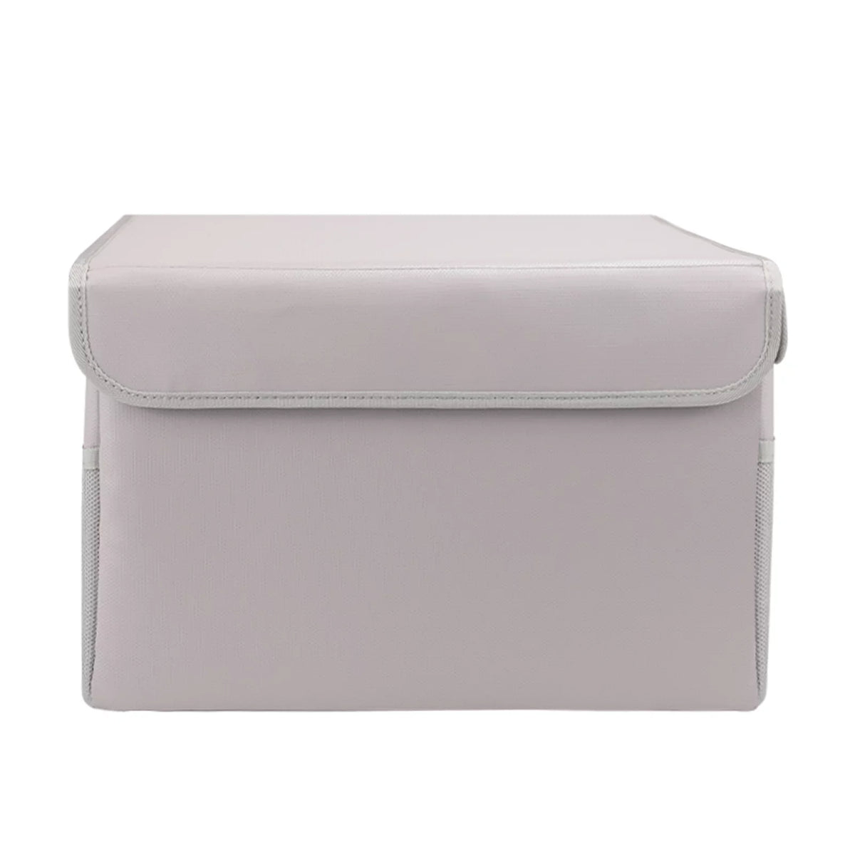 Irfora Fireproof Liquidproof Storage Box; Ideal for Home Office Car; with Lid and Sturdy Handles