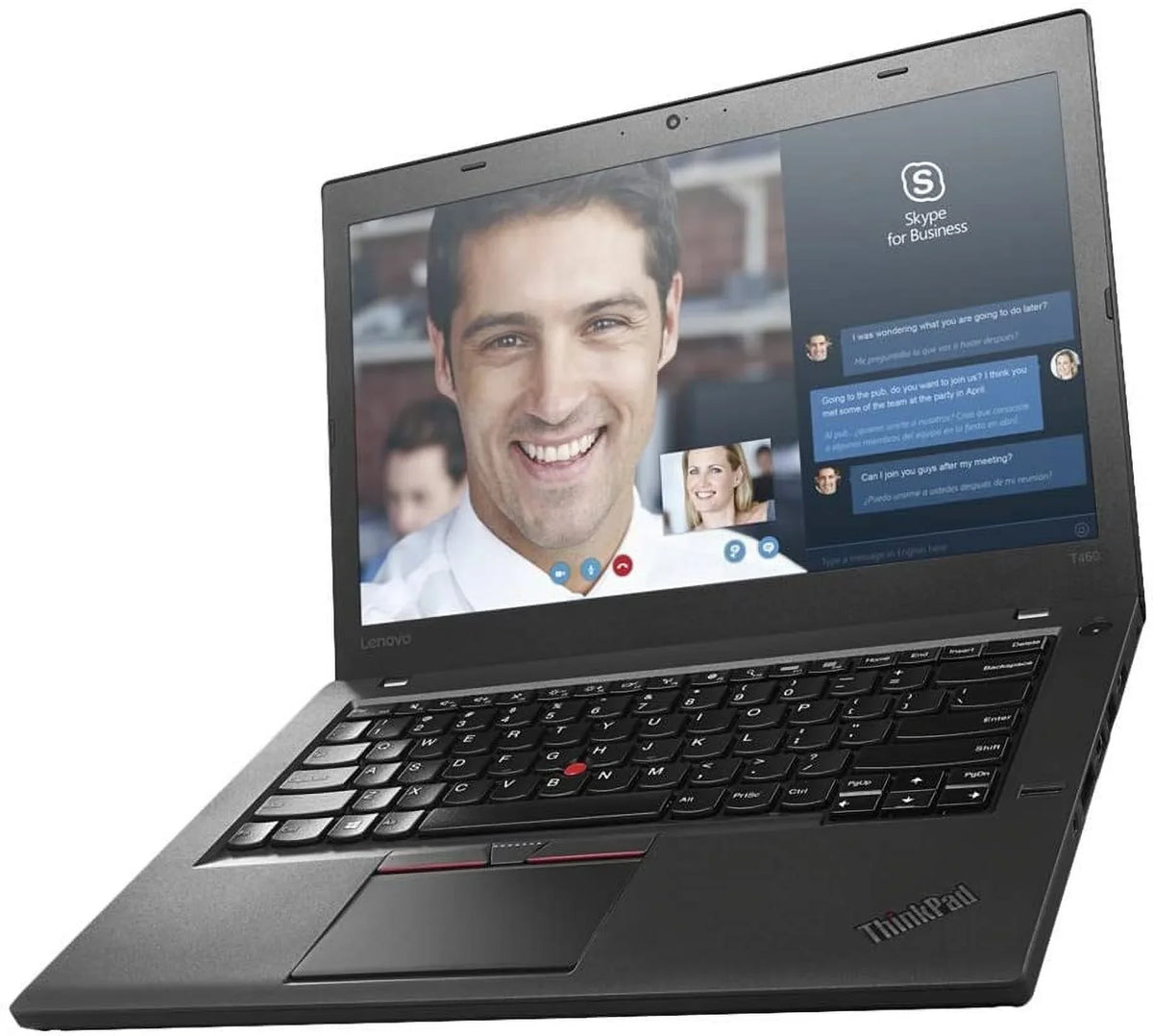 "LENOVO Used T460; ULTRABOOK; I5 6300U; 2.4 GHZ; 8GB; SSD 180GB; 14.0W; WiFi; Windows 10 Pro 64 bit"