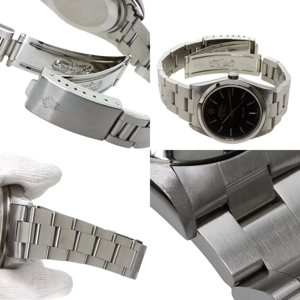 Pre-Owned Rolex 14000M Air King Watch Stainless Steel SS Men's ROLEX (Good)