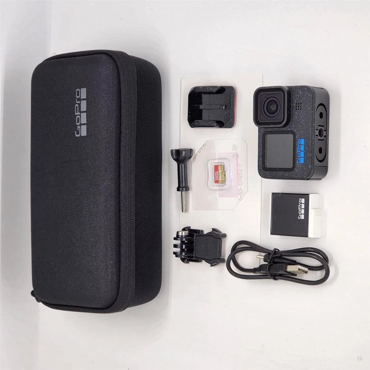 GoPro HERO12 Black Action Camera Specialty Bundle - 7PC Accessory Kit