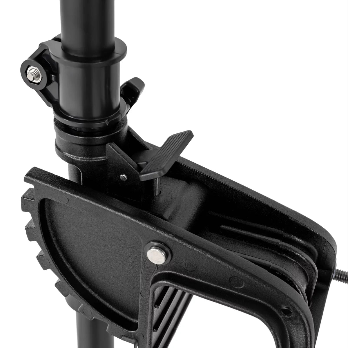 Miumaeov Voltage-driven Trolling Motor; 12V 58 LBS Fishing Boat Engine Short Shaft Marine Outboard Motor Drive