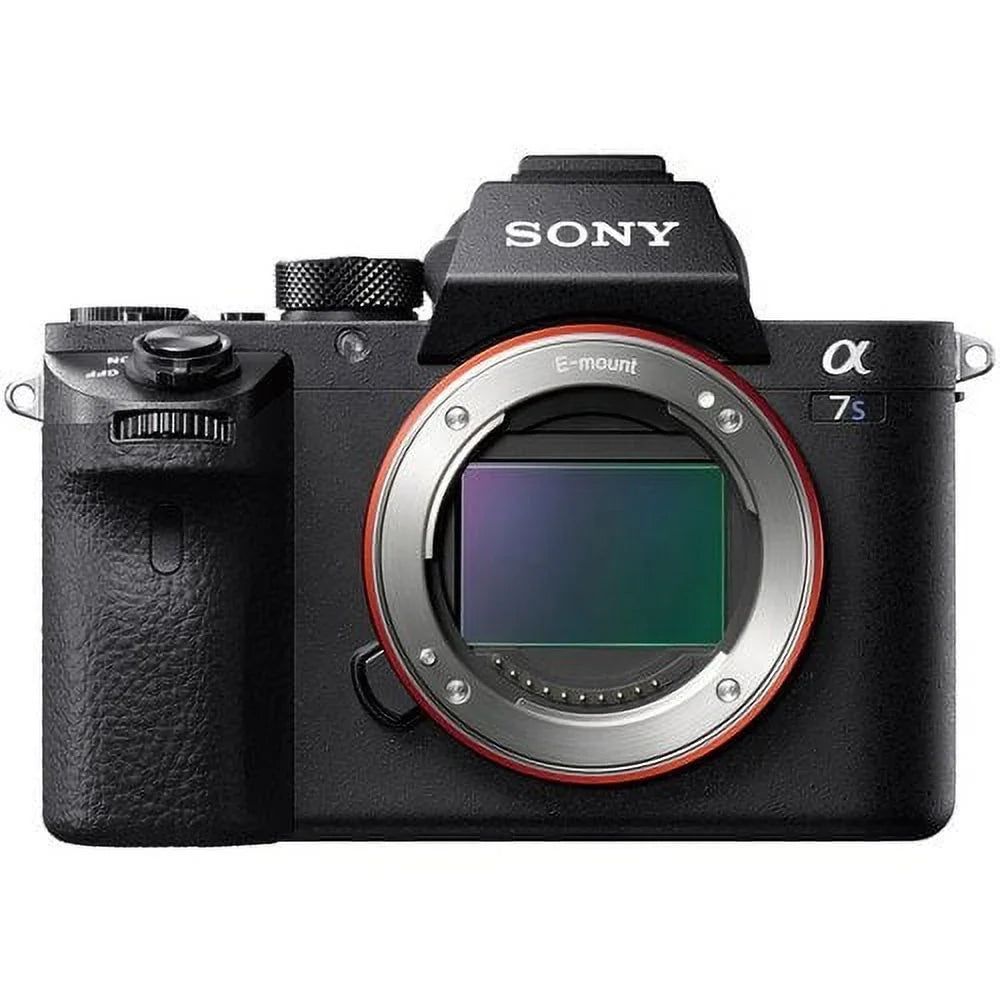 Sony Alpha a7S II Mirrorless Camera ILCE7SM2/B With Sony FE 24-70mm Lens; Soft Bag; Additional Battery; 64GB Memory Card; Card Reader ; Plus Essential Accessories