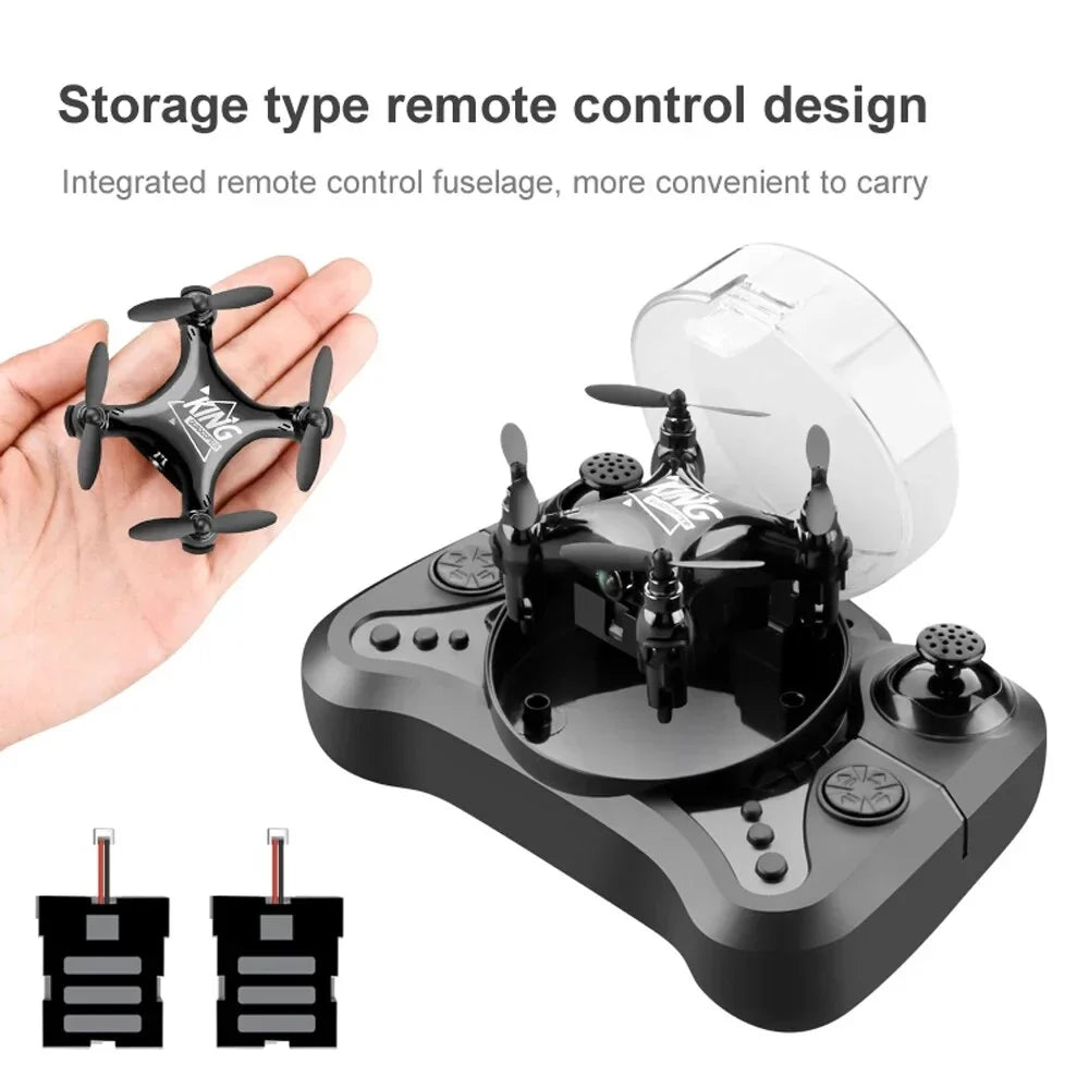 K01 Mini Drone for Kids;RC Quadcopter With HD Camera and 2pcs Batteries;Headless Drones Foldable RC Aircraft One Click Take-off and Landing Suitable for Beginners Toys Gift