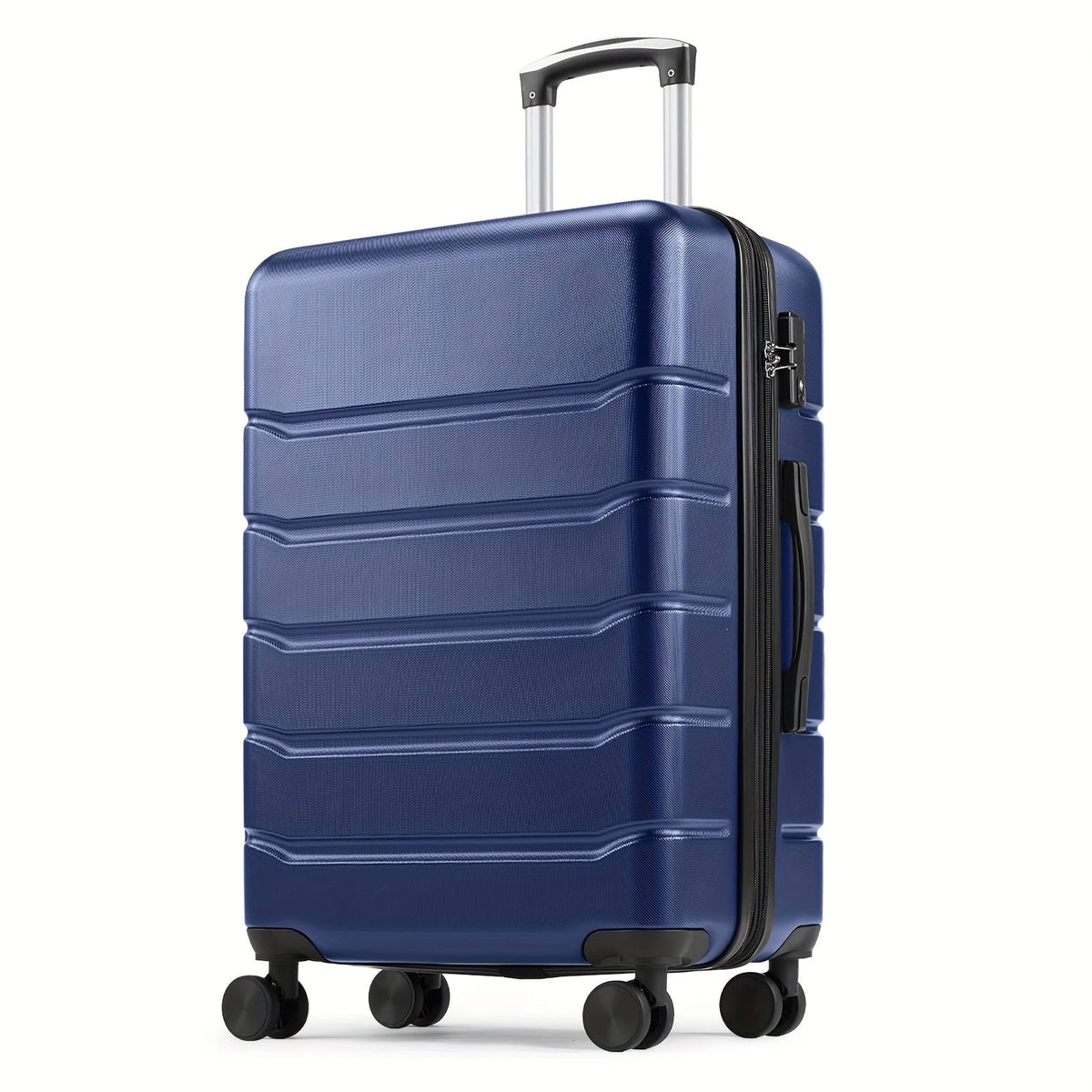 Lightweight Carry-On Trolley Suitcase – TSA Lock; Durable Double Spinner Wheels – Secure & Convenient Travel Case for Jetsetters