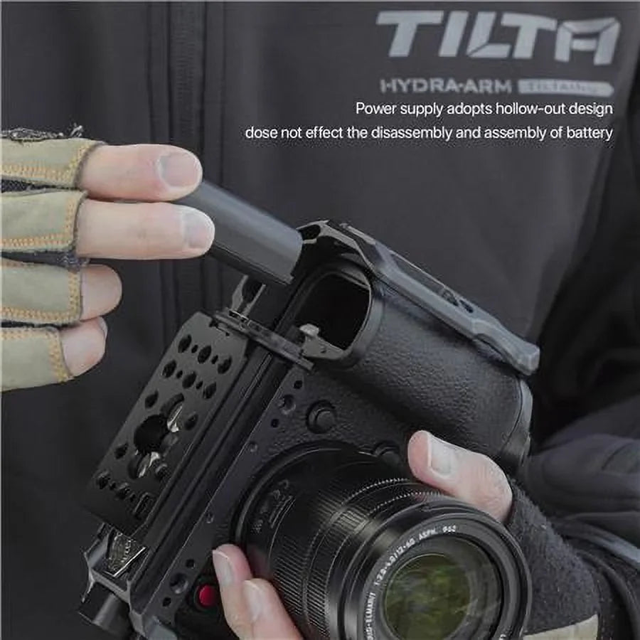 Full Camera Cage for Panasonic Lumix GH6; Black