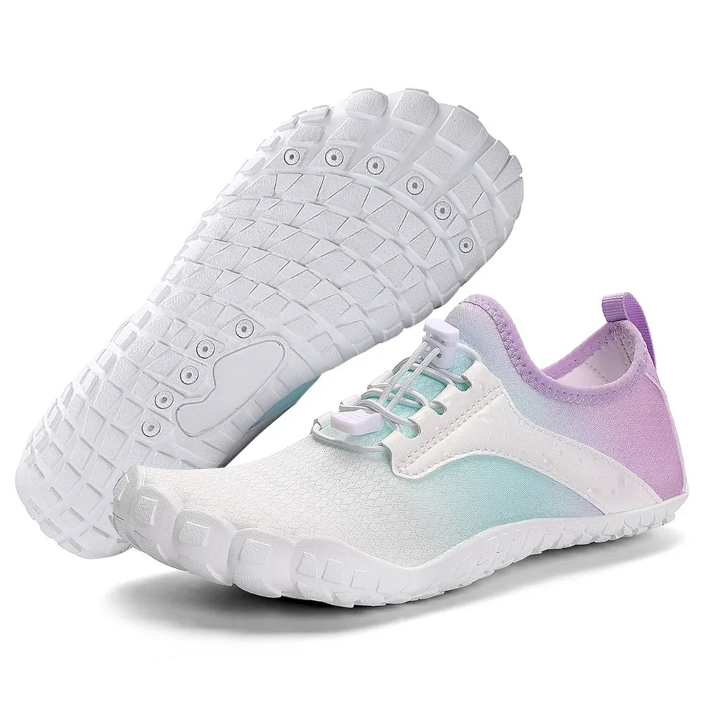 SunyaMood Shoes Barefoot Beach Shoes Quick Dry Non-slip for Men Women (39 Purple)