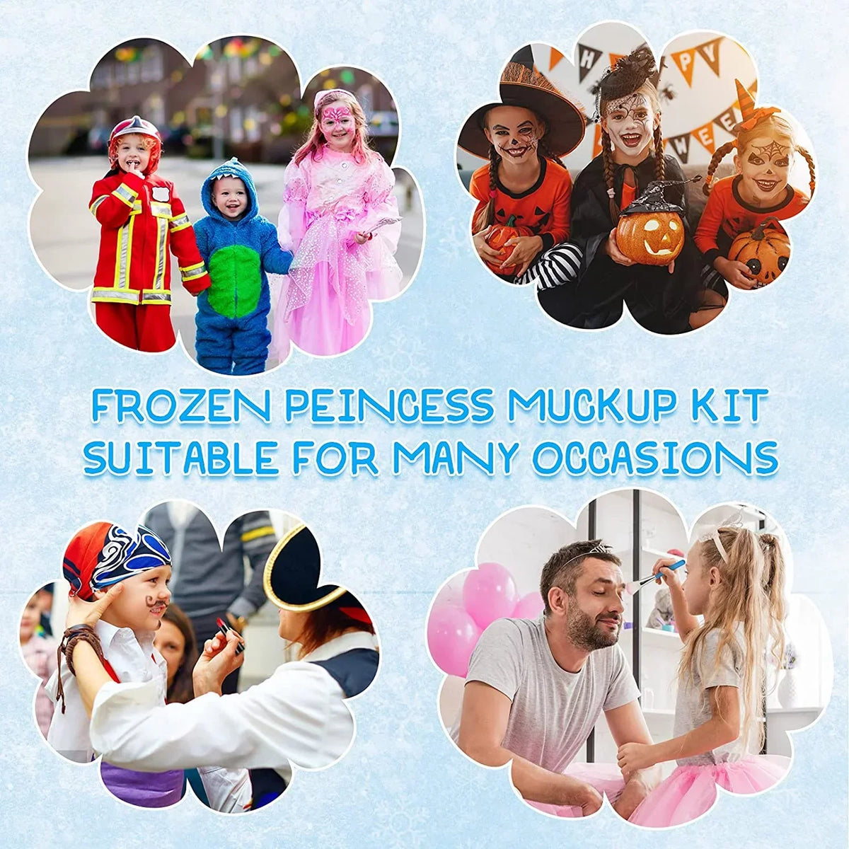 Kids Makeup Kit for Girl; Washable Makeup Set for Girls; Real Makeup for Kids; Girl Toys Princess Children Play Makeup Kit with Cosmetic Case Birthday for 3 4 5 6 7 8 9 10 11 12 Years Old Girls