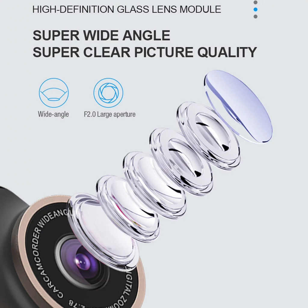 TSV Dash Cam for Cars; 1080P FHD Dual Dashcam Driving Recorder; Car Camera with 3.16inch Screen; 170° Wide Angle; Super Night Vision; WDR; Loop Recording; Parking Monitor