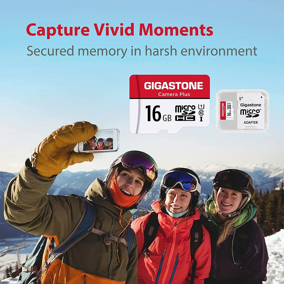 [Giga] 16GB 5-Pack ro SD ; Camera Plus; roSDHC Memory for Wyze Cam; Security Camera; Full HD Video