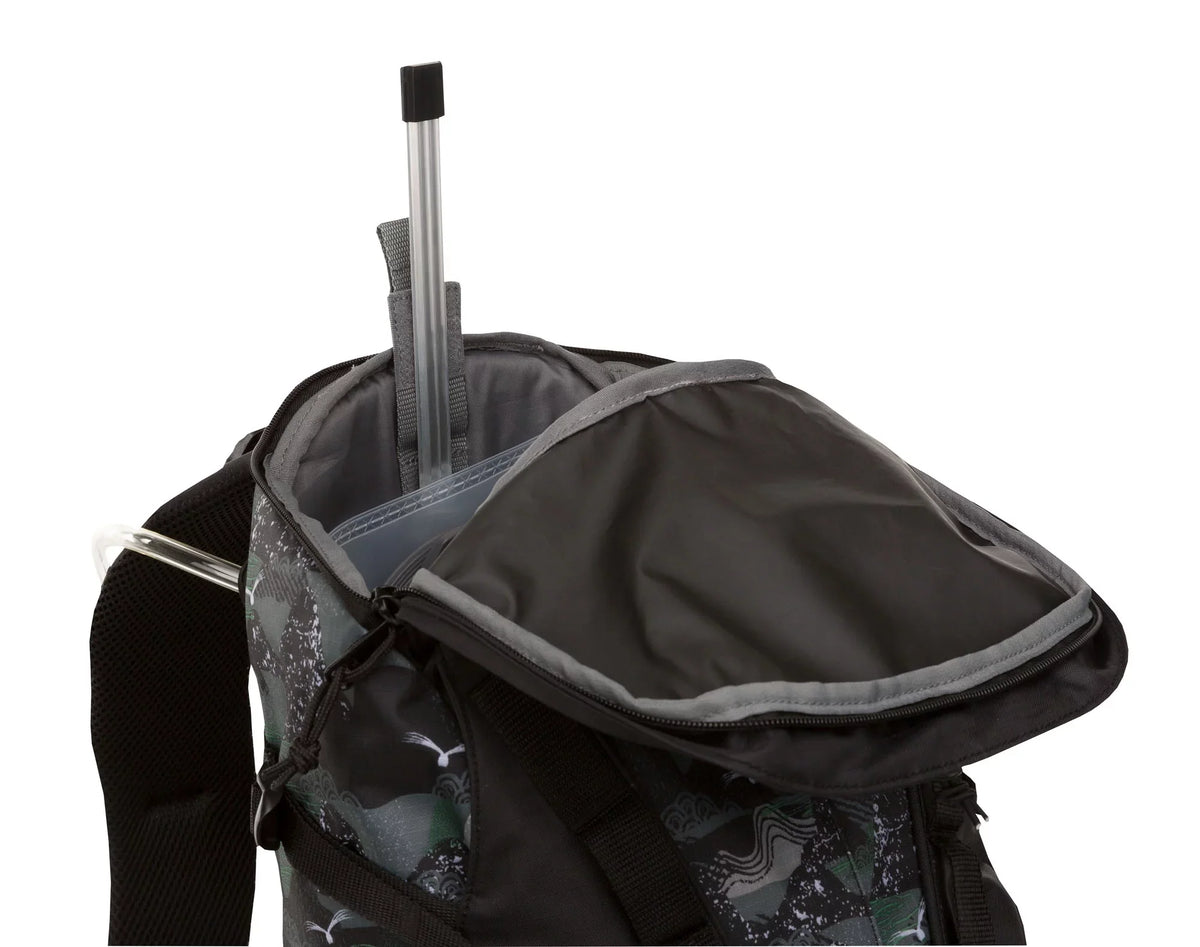 Outdoor Products Big Sur 28.5 L Hydration Backpack with Bladder; Internal Frame; Unisex; Black