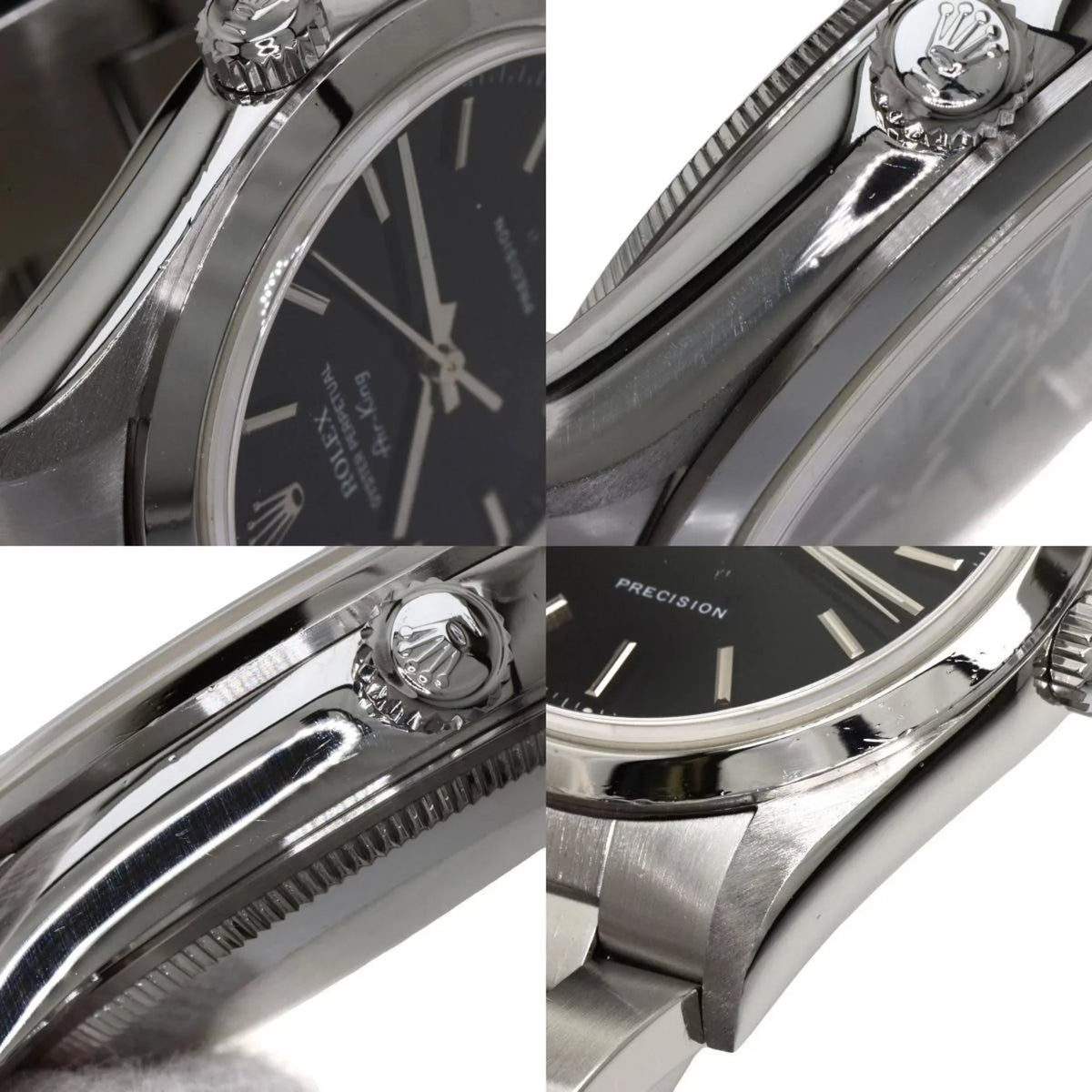 Pre-Owned Rolex 14000M Air King Watch Stainless Steel SS Men's ROLEX (Good)