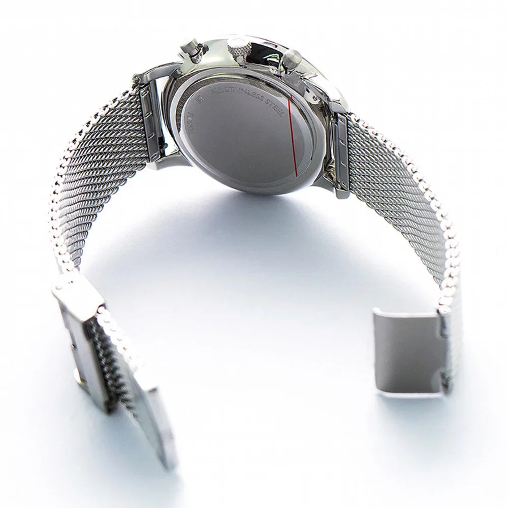 Fossil Men's 'Neutra Chrono' Quartz Stainless Steel Casual Watch; Color:Silver-Toned (Model: FS5382)