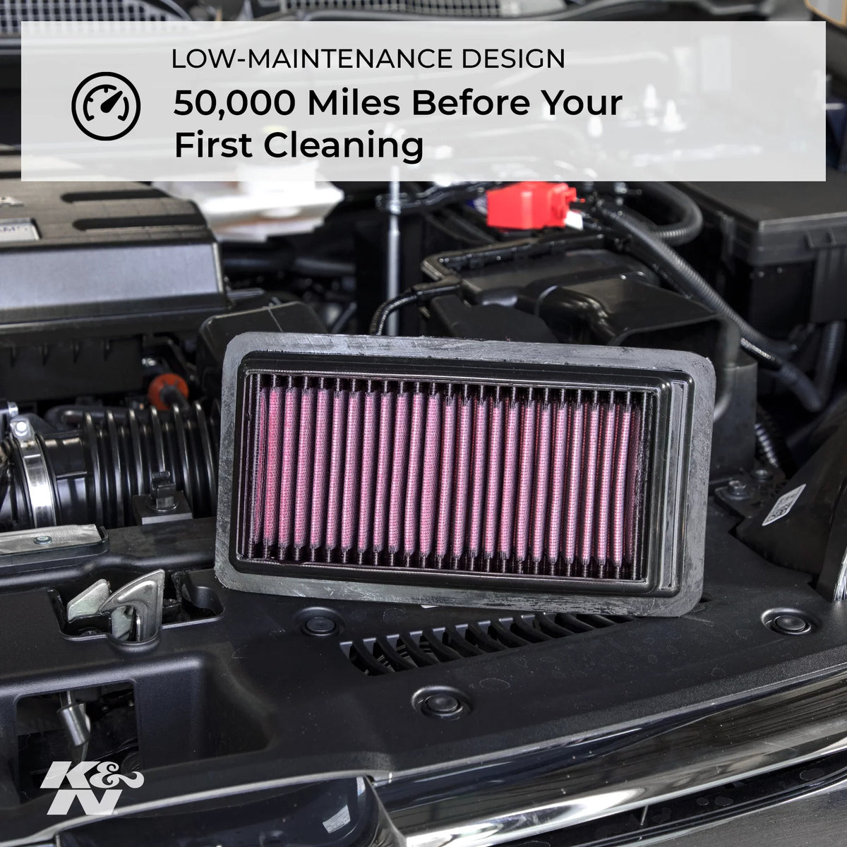 K&N Engine Air Filter: High Performance; Premium; Washable; Replacement Filter: 1982-2012 NISSAN/HONDA/ISUZU (Bluebird; Tiida Qida; Fairlady; Primera; Almera; Pulsar; Civic; Gemini; Aska); 33-2036