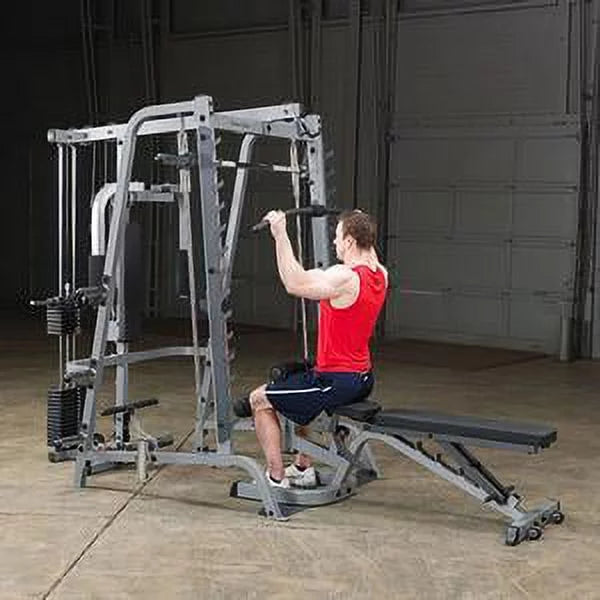 Aluminum Pulley Set Upgrade for the Body-Solid Smith Apparatus Lat Attachment
