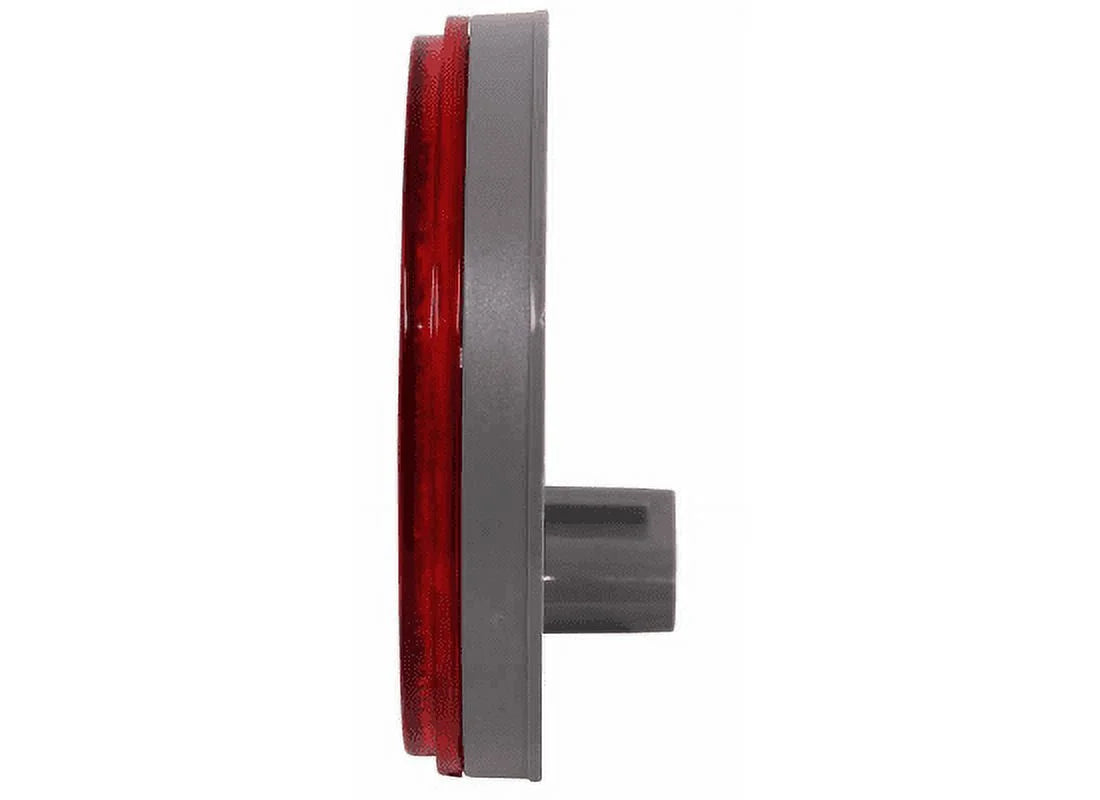 Optronics 4" Round Red LED 7 Diode Stop Turn Tail Light With WeatherTight 3 Pin STL13RMB