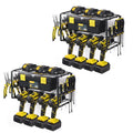 2PCS Power Tool Organizer Wall-Mounted Cordless Drill Holder; Heavy Duty Rack