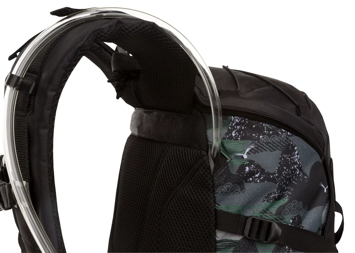 Outdoor Products Big Sur 28.5 L Hydration Backpack with Bladder; Internal Frame; Unisex; Black