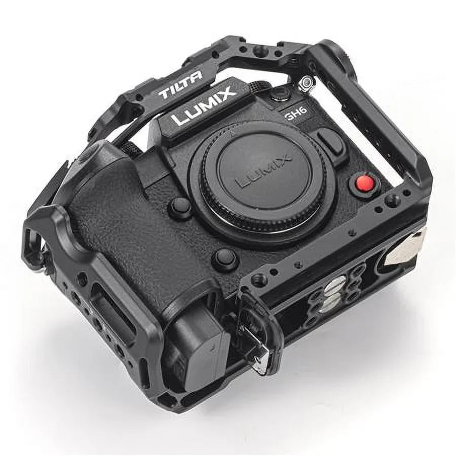Full Camera Cage for Panasonic Lumix GH6; Black