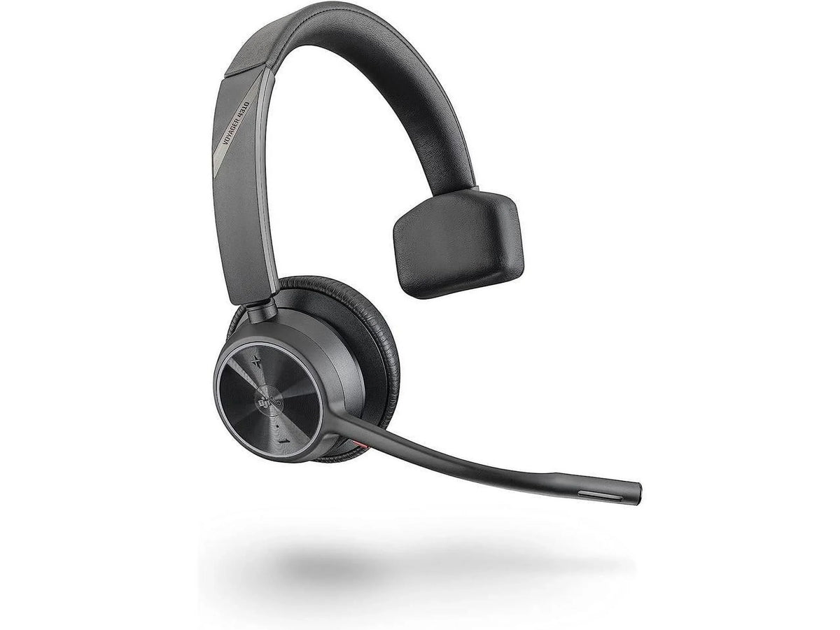 Poly Voyager 4310 Microsoft Teams Certified USB-A Headset +BT700 dongle - Google Assistant; Siri - Mono - USB Type A - Wireless - Bluetooth - 164 ft - 20 Hz - 20 kHz - Over-the-head; On-ear - Monau...