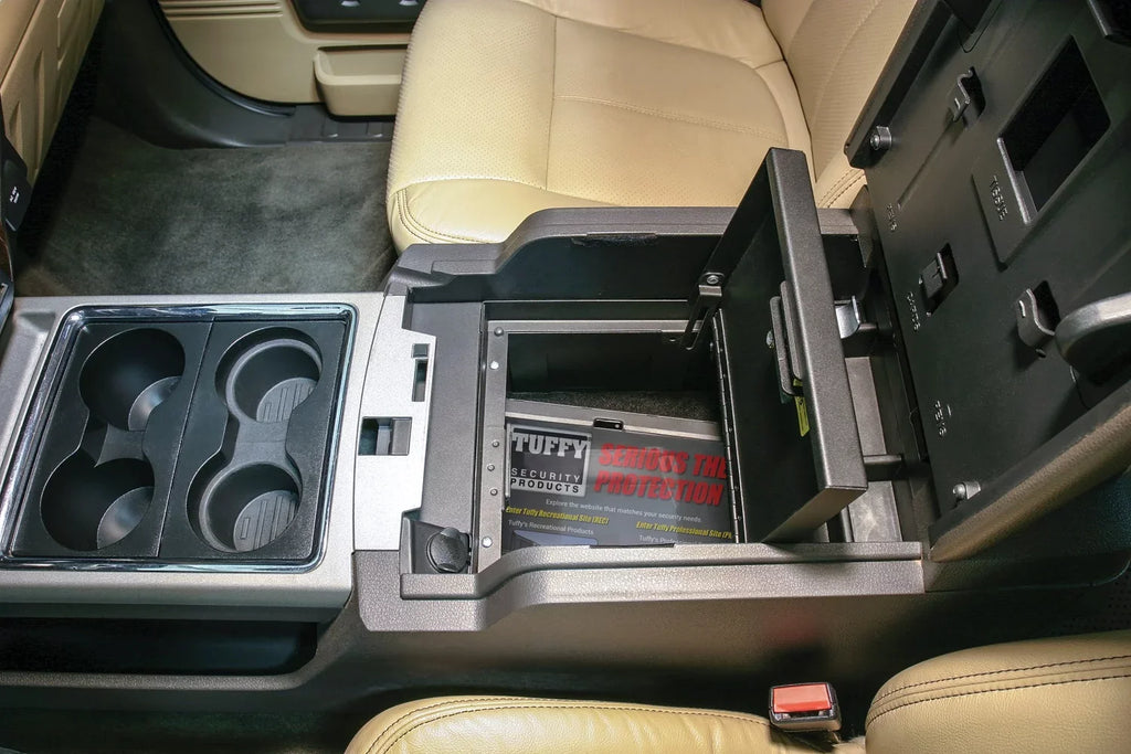 Tuffy Security 322-01 Security Console Insert Fits select: 2011-2016 FORD F250; 2011-2016 FORD F350