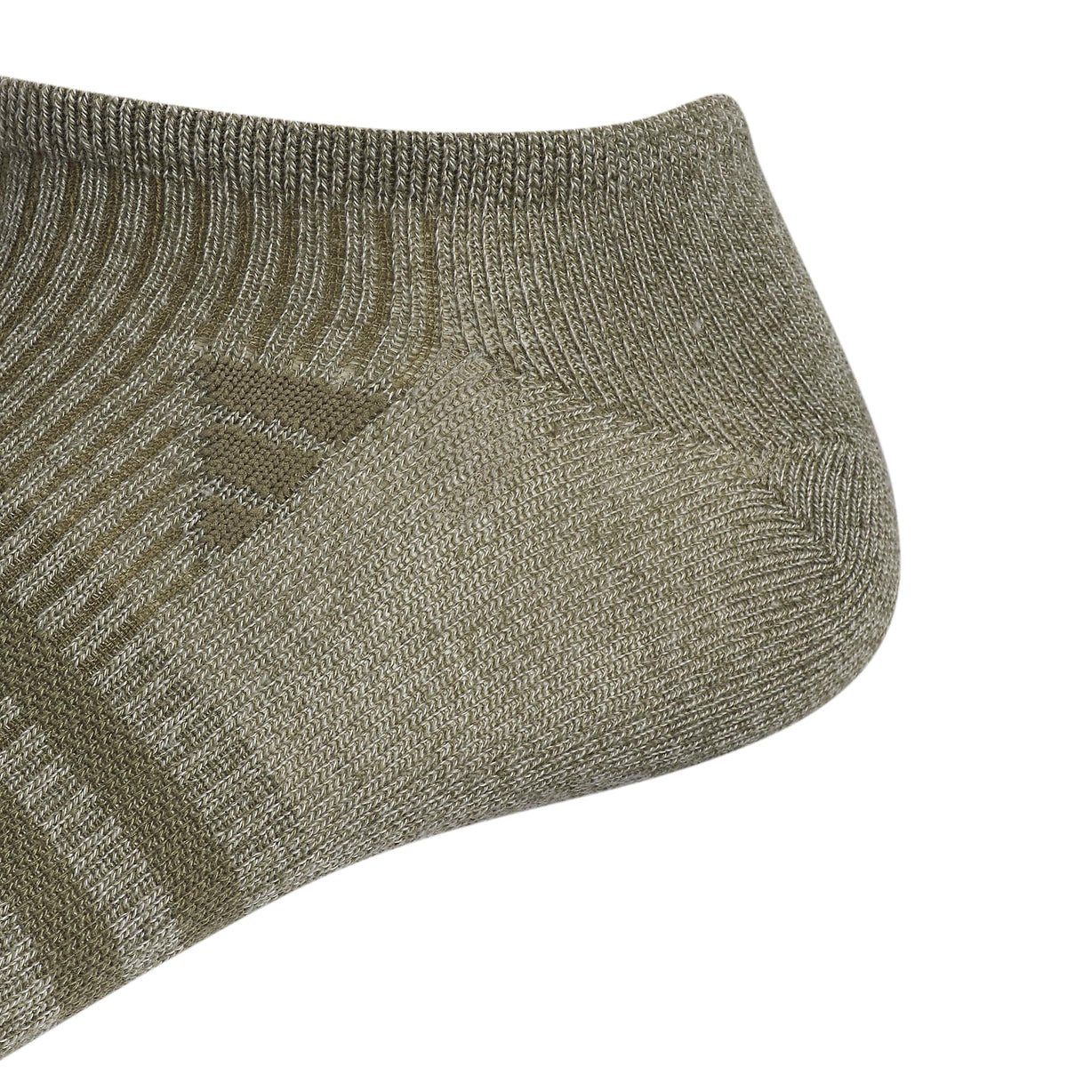 adidas Men's Superlite 3.0 No Show Socks Low-Profile fit; Arch-Compression and Lightweight Breathable Construction (6-Pair); Off White/Putty Grey/Olive Strata Green; Large