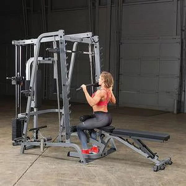 Aluminum Pulley Set Upgrade for the Body-Solid Smith Apparatus Lat Attachment