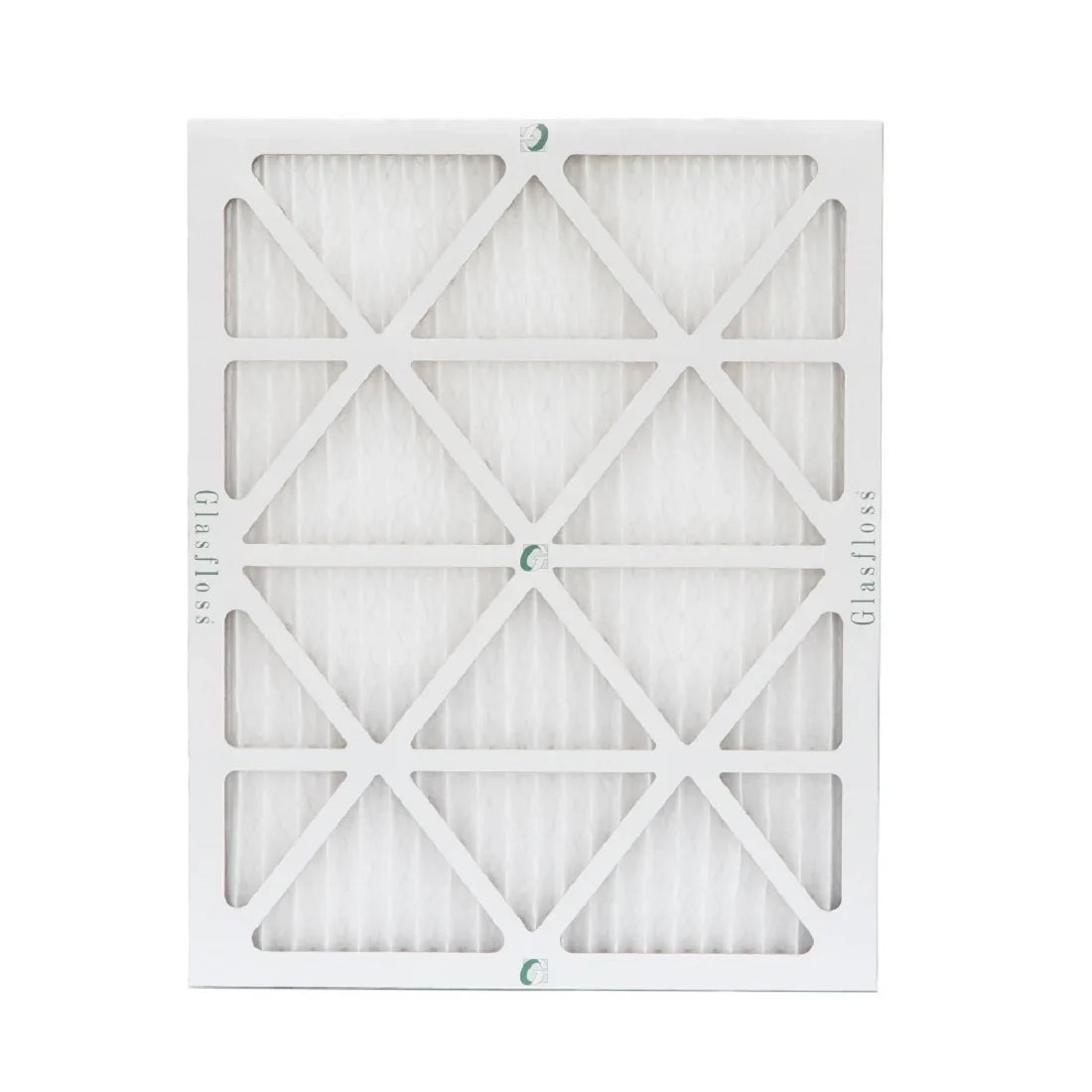 20x22x1 MERV 10 Pleated AC Furnace Air Filters by Glasfloss Industries. ( 8 Pack ) Exact Size: 19-1/2 x 21-7/8 x 7/8