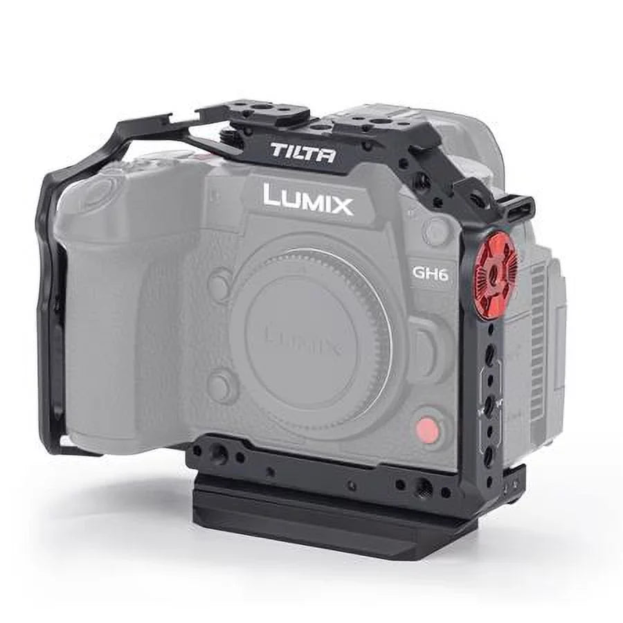 Full Camera Cage for Panasonic Lumix GH6; Black