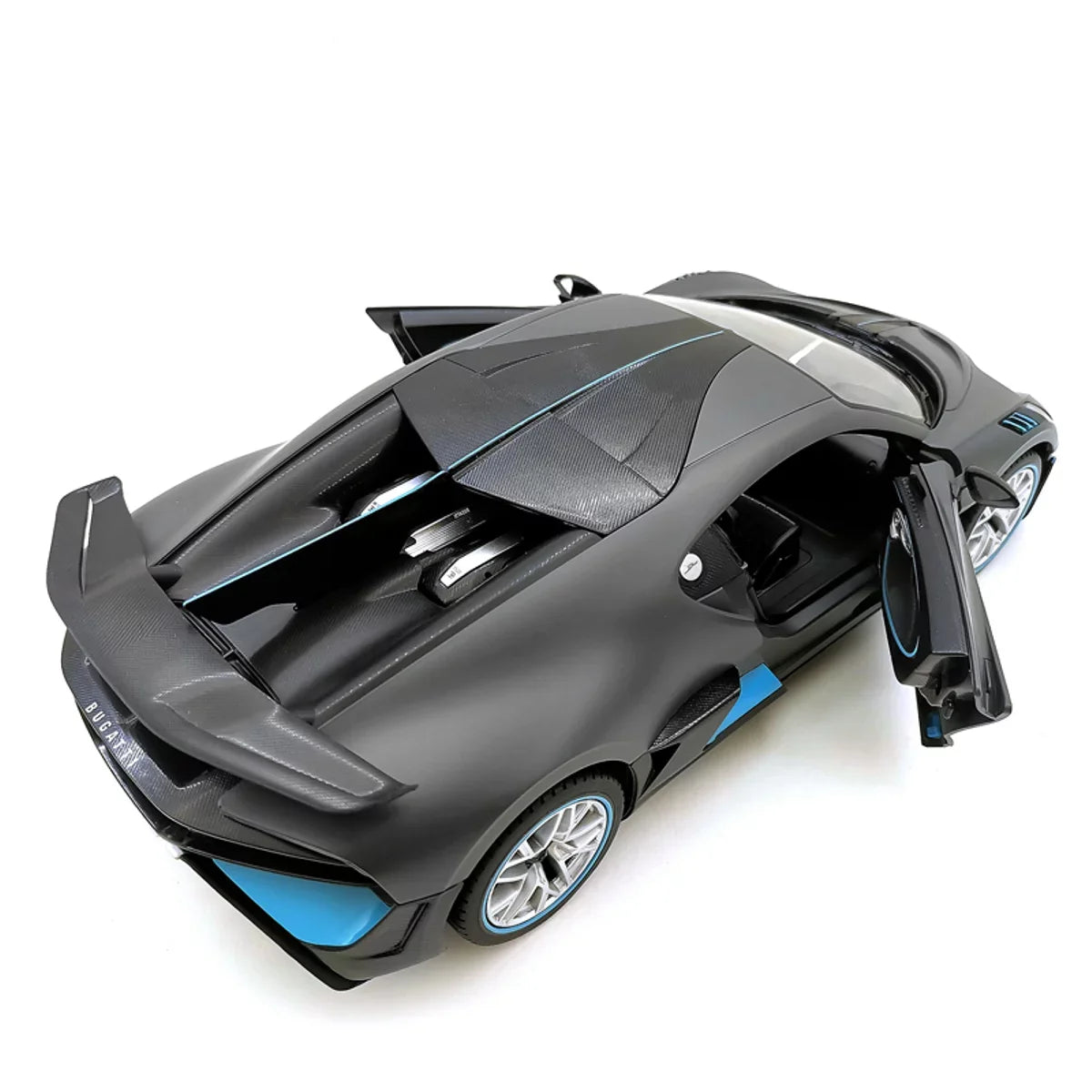 CIS 98000-G RC 1-14 Bugatti Divo Model Car; Gray