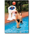 SWIMLINE Pool Basketball Hoop Poolside Game POOL JAM Heavy Duty With Plastic Rim For Kids & Adults Swimming Splash Hoops Games With Midsize Basketball; Toy For Pools; Outdoor Summer Hoops 9189M