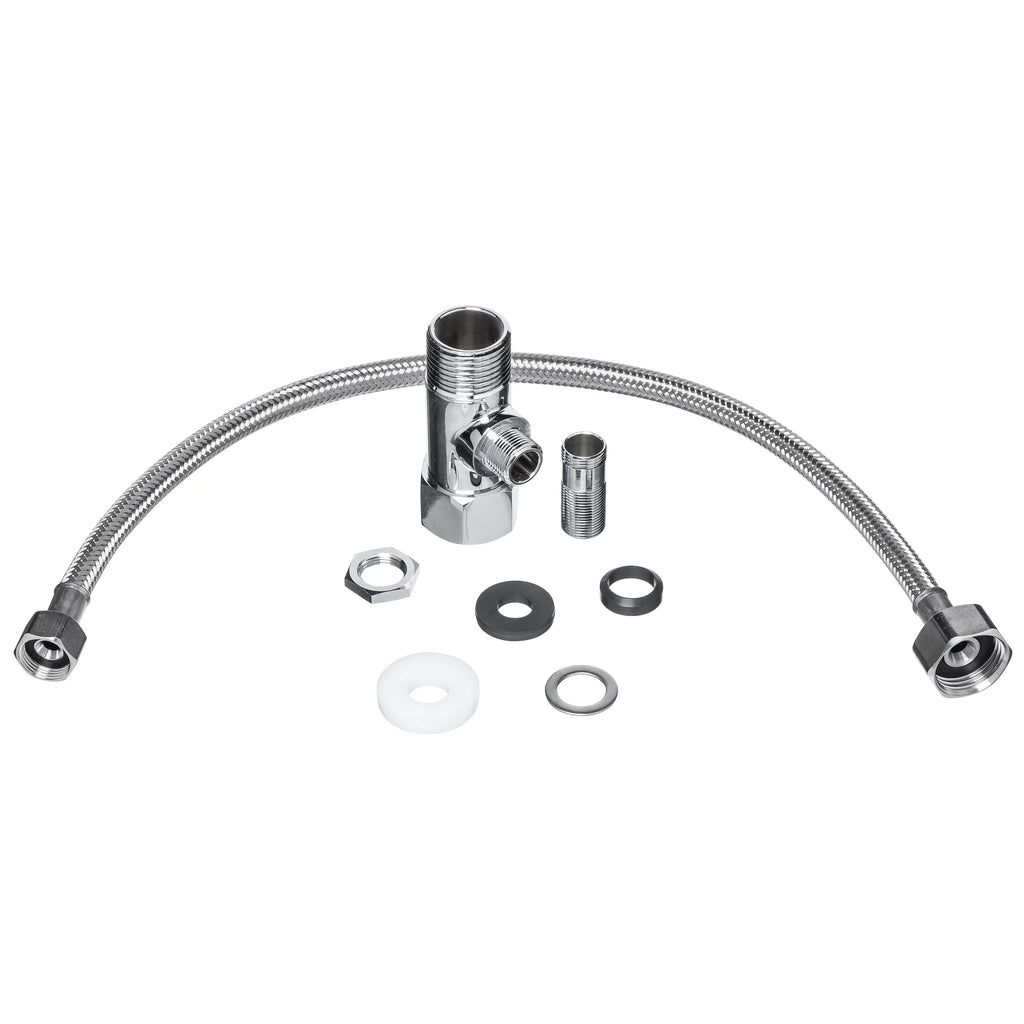 Brondell Side-Mounted All Metal Attachable Bidet with Adjustable Apply Wand; Ambient Temperature in Silver