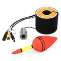 Lixada Underwater Fishing Camera 1200TVL with 12 LEDs Night Vision Liquidproof Fish Shape for Boat Ice Fishing 15m 30m 50m Cable Accessories