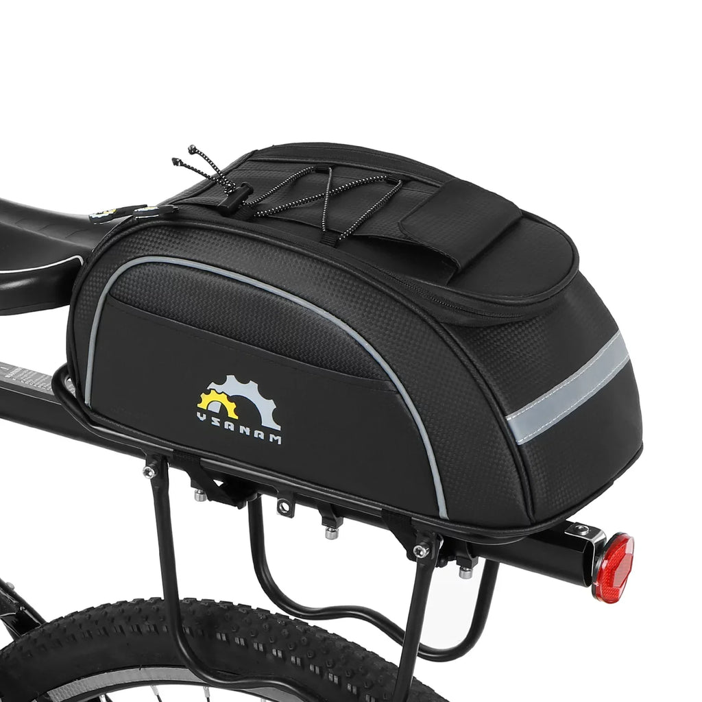 Liquidproof Insulated Cooler Cycling Bag - MTB Bike Rear Rack Storage Luggage Carrier Pannier Trunk Bag