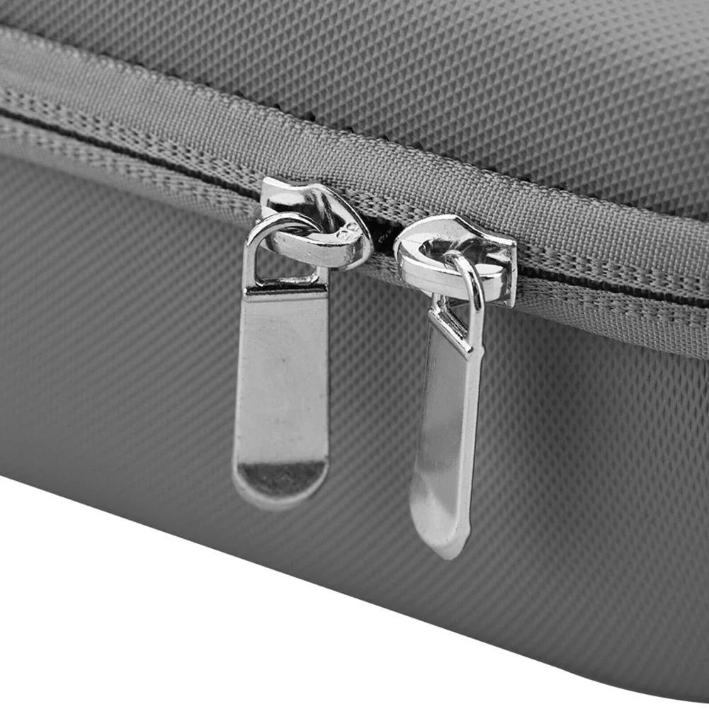 Gray Polyester Storage Case for DJI OM 4/Osmo Mobile 3 Lightweight; Protective Carry Handle