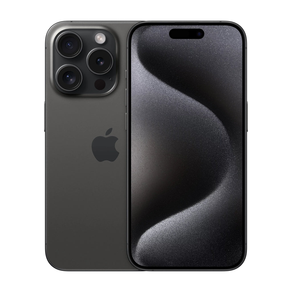 Straight Talk Apple iPhone 15 Pro; 256GB; Black - Prepaid Smartphone