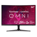ViewSonic OMNI VX2418C 24 foot 1080p 1ms 165Hz Curved Gaming Monitor with AMD FreeSync Premium; Eye Care; HDMI and DisplayPort