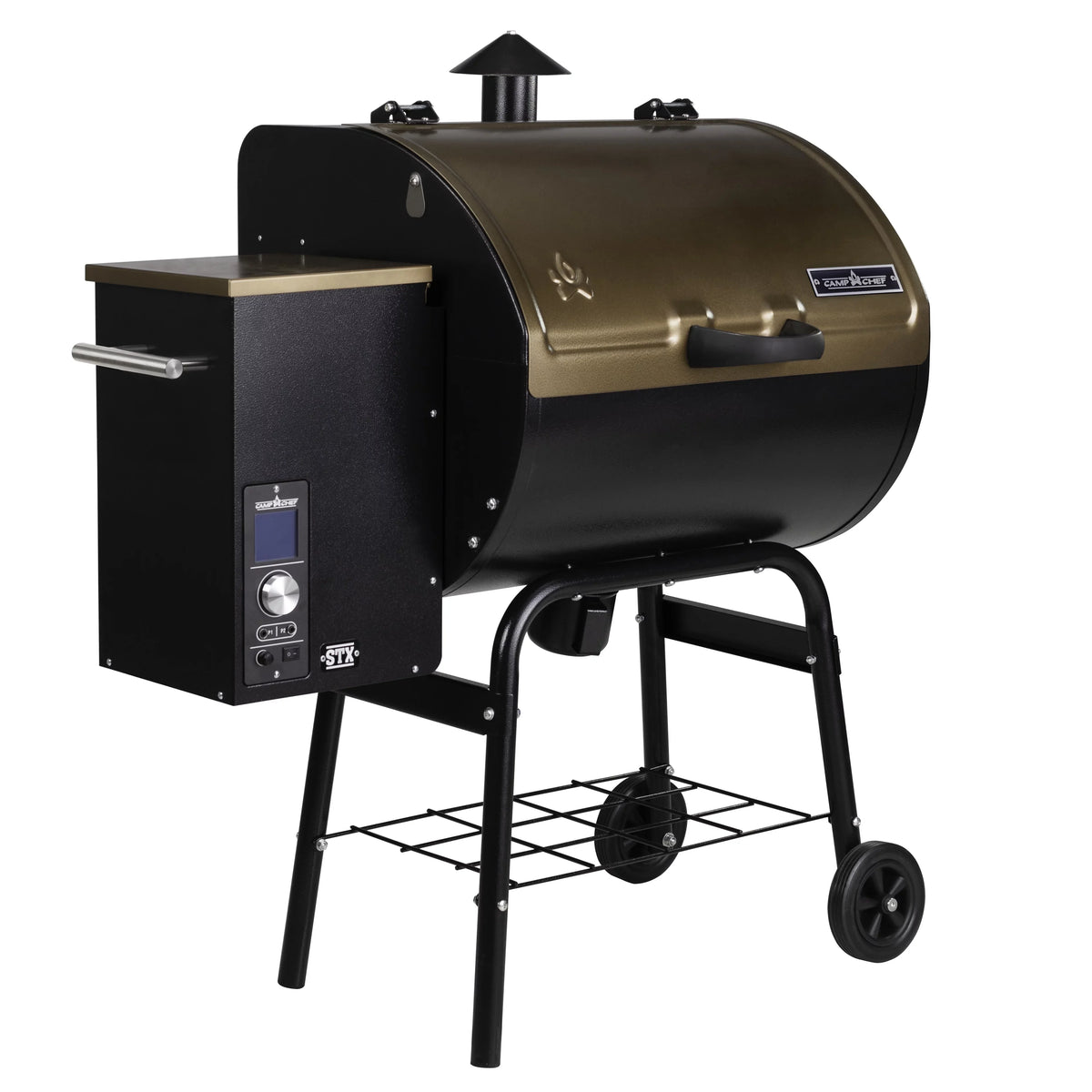 Camp Chef PG24STXB - Bronze Pellet Smoker Grill with 10 Smoke Settings; Patented Ash Cleanout Feature; PID Temperature Controller