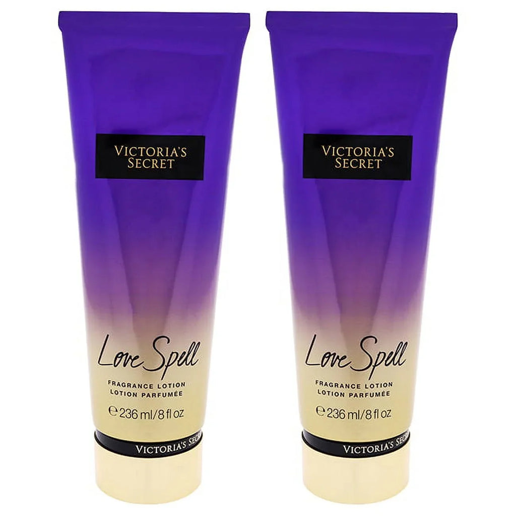 Victorias Secret Love Spell Fragrance Body Lotion - Pack of 2; 8 oz