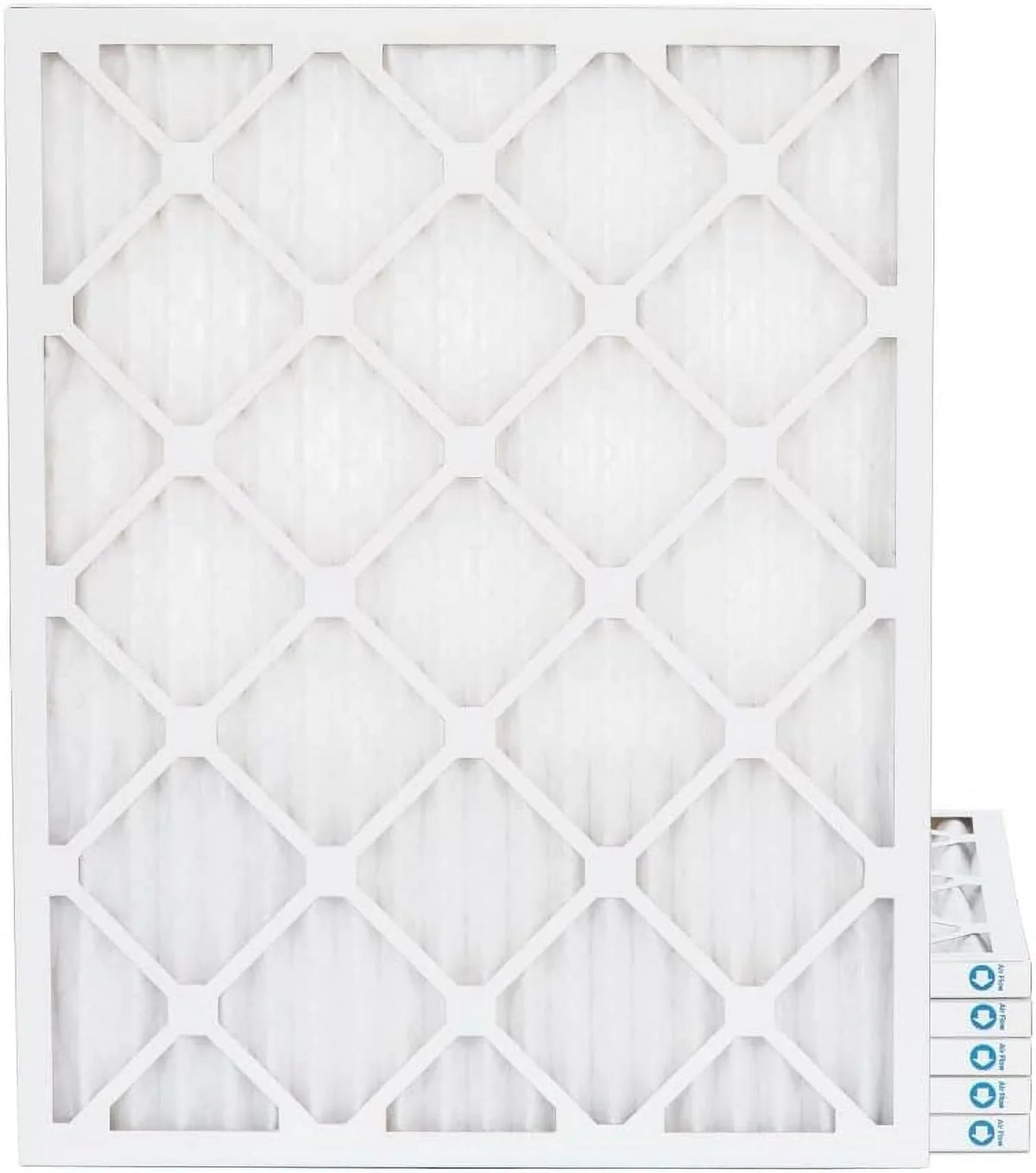 14X20x1 MERV 11; MPR 1000 Pleated Furne 1" Air Filters By Pamlico. 6 Pk. Ext Size: 13-1/2 X 19-1/2 X 3/4